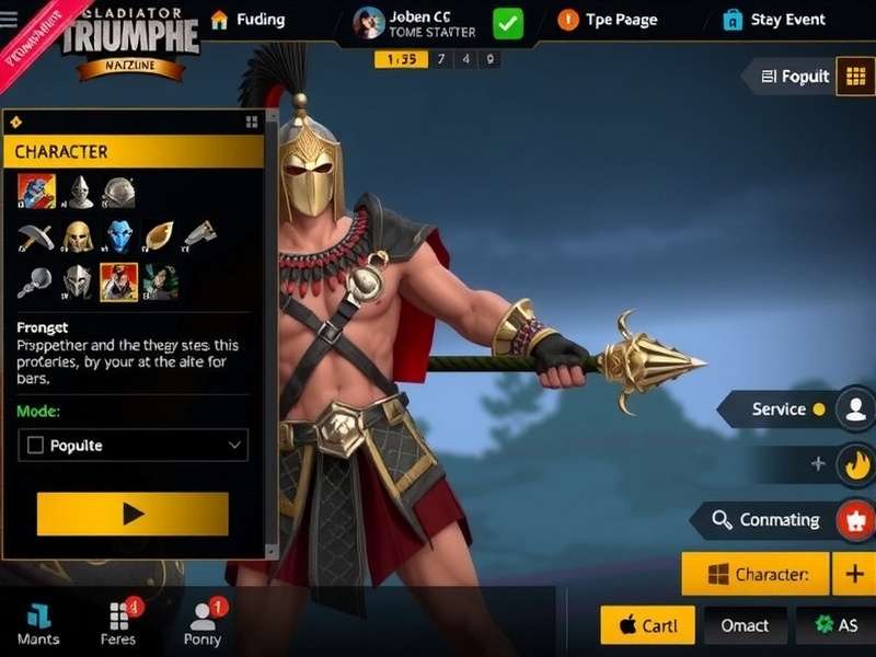 Gladiator Warzone Triumph gameplay screenshot