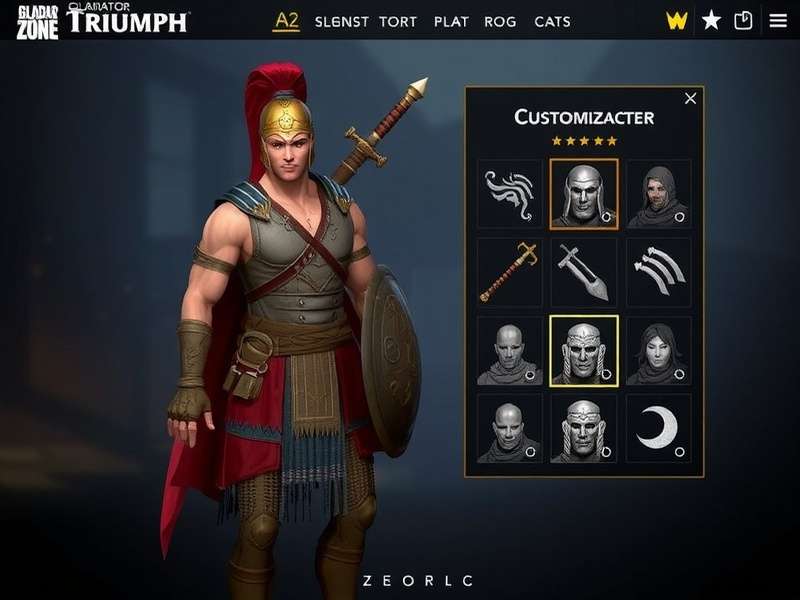 Gladiator Warzone Triumph character customization